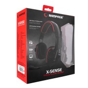 Rampage SN-R9 X-SENSE Siyah/kırmızı Gaming Oyuncu Mikrofonlu Kulaklık